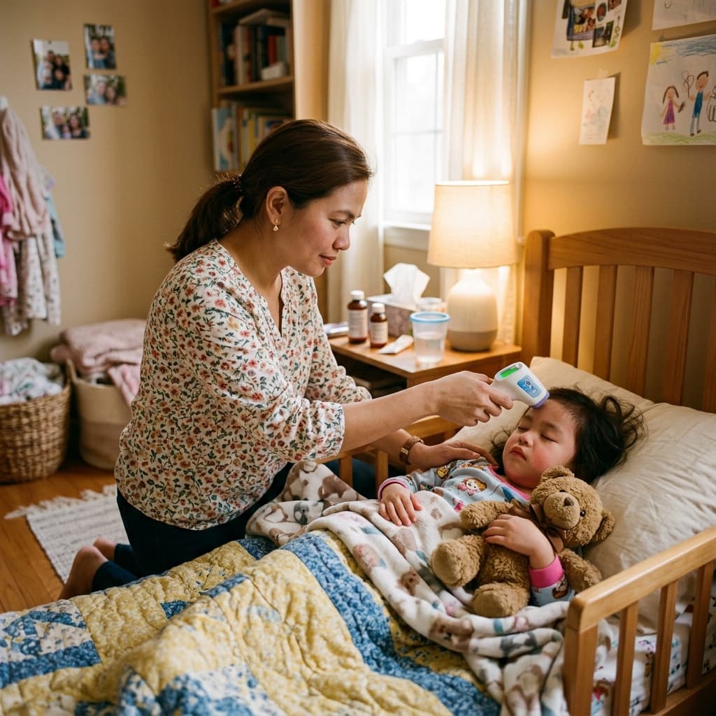 My Child Has a Fever โ Should I Panic? A Parent's Guide